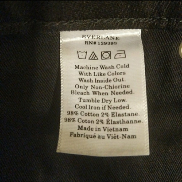 Black Everlane Mid-Rise Jeans - Picture 4 of 4